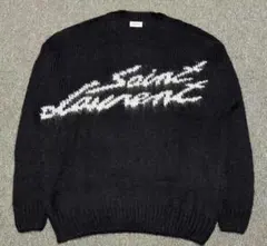 美品Saint Laurent ブラック ニットセーター