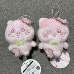 ちいかわ ぬいぱれっと さくらいろ マスコット ちいかわ ハチワレ 2個セット②