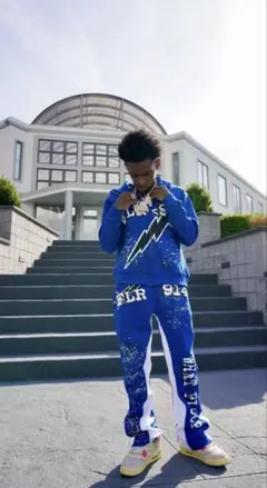 FLOOR 914 FLR914 セットアップ フレアパンツgrowaround - メルカリ
