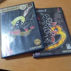 PS2ソフト■ 鬼武者 2 & 3 セット 松田優作　ジャン・レノ　金城武