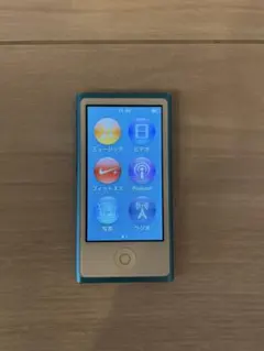 Apple iPod nano 第7世代 本体 ブルー