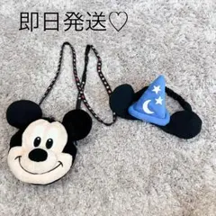 【即日発送】ディズニー ミッキー ポシェット　キッズ用ヘアバンド 　まとめ売り