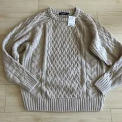 AMERICAN HOLIC ケーブルニット　セーター　プルオーバー 新品