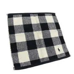 未使用 ラルフローレン バッファローチェック ウォッシュタオル ハンカチ