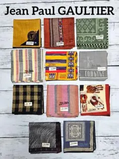 【新品未使用】Jean Paul GAULTIER☆ハンカチ11枚セットのサムネイル