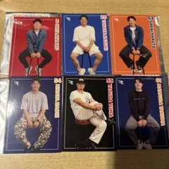 東北楽天ゴールデンイーグルス　ファッションチェックカード　6枚セット