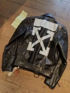 2026年最新】OFF-WHITE メンズ レザージャケット・ライダースの人気