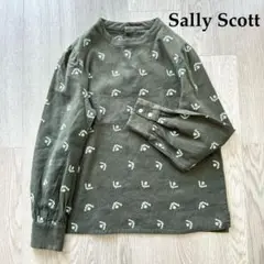 sally scott タンポポ刺繍のブラウス　サリースコット　皆川明 sally scott タンポポ刺繍のブラウス サリースコット 皆川明