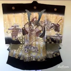 お宮参り 産着 男児 正絹 のしめ 祝着 金刺繍 羽二重 NO29198 - メルカリ