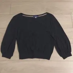 BURBERRY BLUE LABEL  ボレロ　カーディガン　ネイビー