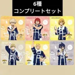 ヒロアカ PLUS ULSPA! 極楽湯 コラボ コースター B 全6種セット