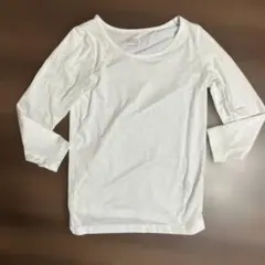 HEATTECH 長袖アンダーシャツ 130サイズ ホワイト