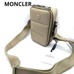 【新品】MONCLER　VERTICAL クロスボディバッグ　ベージュのサムネイル