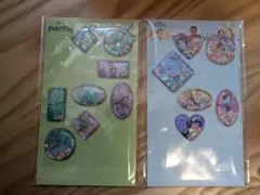 ウォーターシール　ディズニー　プリンセス　ティンカーベル　おすそ分け　セリア