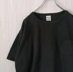 Champion　T1011 ブラック　XL ポケット　MADE in USA