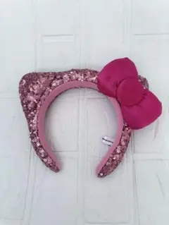 USJ ユニバ キティちゃん カチューシャ ピンク