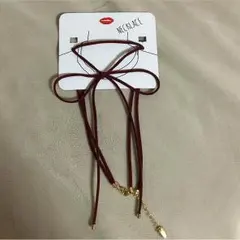 ローリーズファーム リボンチョーカー 赤