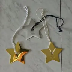 DIOR 星型キーホルダー 3点セット