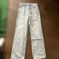 ZARA ライトブルー　ストレートデニム　36