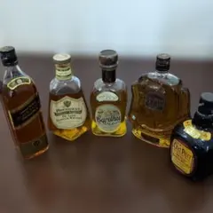 ジョニーウォーカー　ウイスキー　その他　5点セット古酒のサムネイル