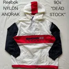 reebok リーボック　ナイロンジャケット　ハーフzip アノラック　90s