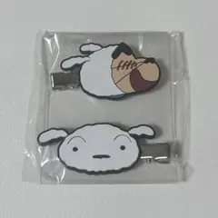 クレヨンしんちゃん シロ 前髪クリップ ヘアクリップ colorgram特典