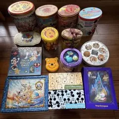 東京ディズニーリゾート　お菓子缶　空き缶　キャラクター缶
