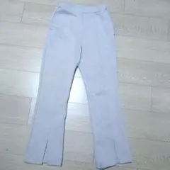 NATURAL BEAUTY BASIC ワイドパンツ スリット Mサイズ