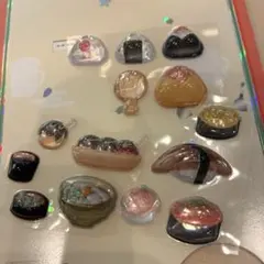 正規品和柄ボンボンドロップシールおすそ分け①おにぎり日本食お寿司