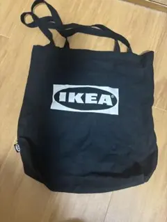 IKEA トートバッグ　ブラックのサムネイル