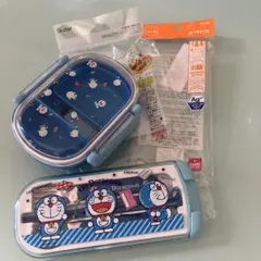【新品】ドラえもん 弁当箱 箸箱　トリオセット　未使用