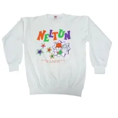 ねるとん紅鯨団NELTUN プリント スウェット デッドストック品