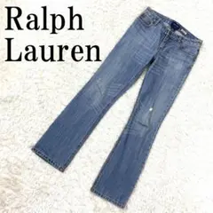 Ralph Lauren ブーツカットデニム 中濃色 12 B737