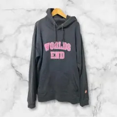 即完売品 【CHECKS】 ネイビー スケーター パーカー フーディーのサムネイル