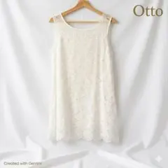 Otto ホワイトレース　ノースリーブチュニックのサムネイル