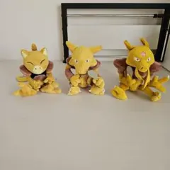 モンコレ初期 ケーシィ ユンゲラー フーディン TOMY製 ポケモン