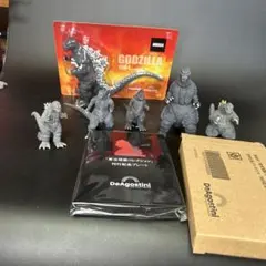 デアゴスティーニ東宝怪獣コレクションゴジラ フィギュア 6体セットのサムネイル