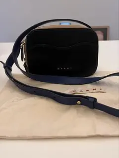 MARNI ショルダーバッグ 青黒 新品・未使用 ユニセックス 2025年最新