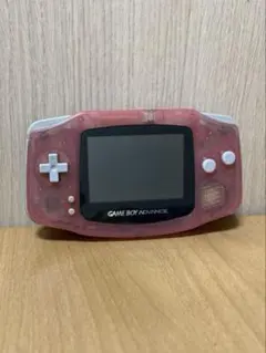 ゲームボーイアドバンス クリアピンク　本体　ジャンク