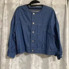 デニムジャケット ボックスシルエット