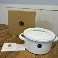 新品 月兎印 キャセロール 19cm ホワイトのサムネイル