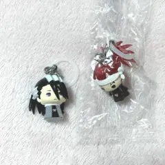 BLEACH めじるしアクセサリー　朽木白哉　阿散井恋次　六番隊　2点セット