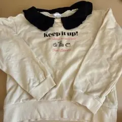 フリル襟トレーナー　140 ジェニィラブ