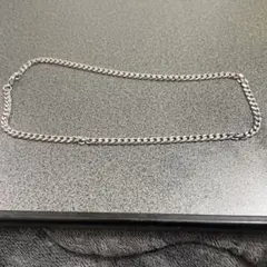 シルバー ロープチェーン ネックレス 約45cm