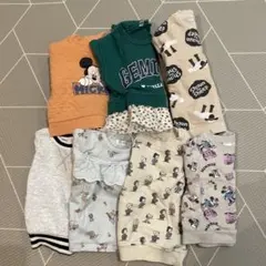 女の子 80 トレーナー 7枚 まとめ売り ユニクロ GU バースデイ 保育園着