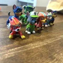 パウパトロール　フィギュア　ソフビ　7体セット