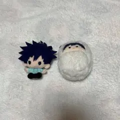 呪術廻戦 伏黒恵 ピンバッジぬいぐるみ たぴぬい