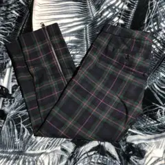 美品 Burberry ティッシ期 アーカイブ レーミントンプレイドパンツのサムネイル