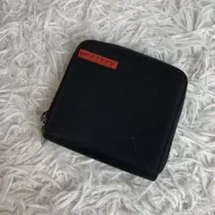 PRADA 二つ折り財布 ブラックのサムネイル