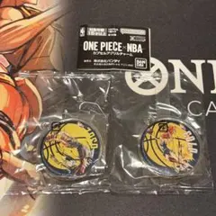 ワンピース　ONE PIECE×NBA カプセルアクリルチャーム　サンジ　ナミ